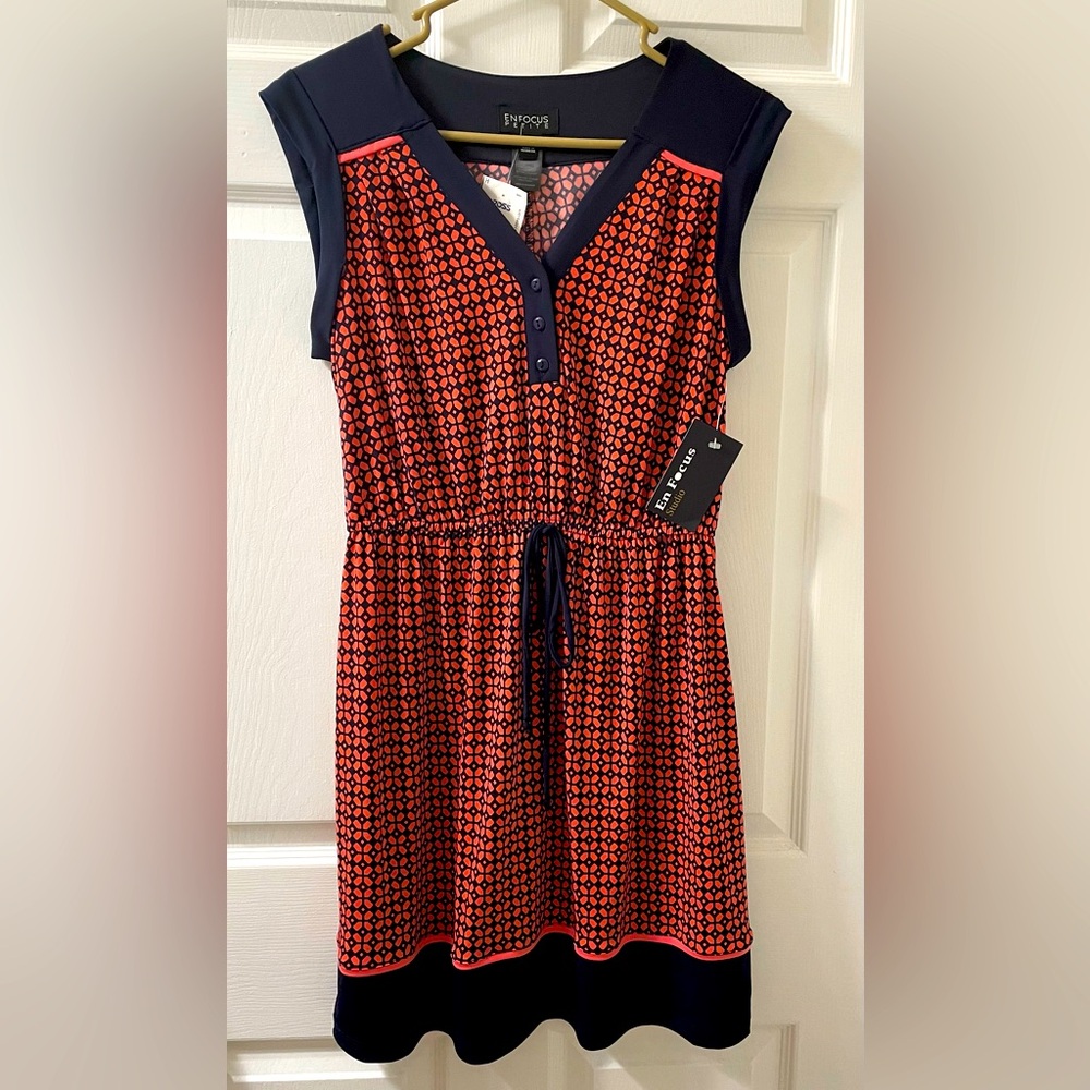 8P Enfocus Sleeveless Dress NWT